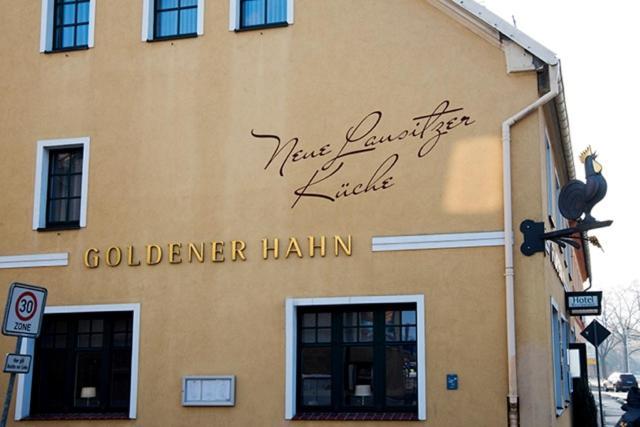 Gasthof Goldener Hahn Finsterwalde Dış mekan fotoğraf